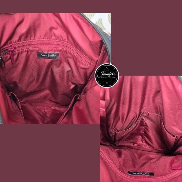 Vera Bradley Garden Dream Midtown Hipster Crossbody - Picture 9 of 12